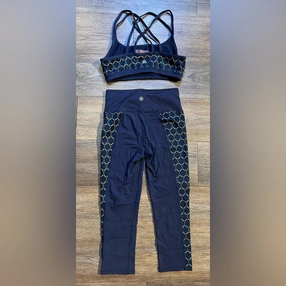 ATHLETA Leggings and top set pants XS top S
